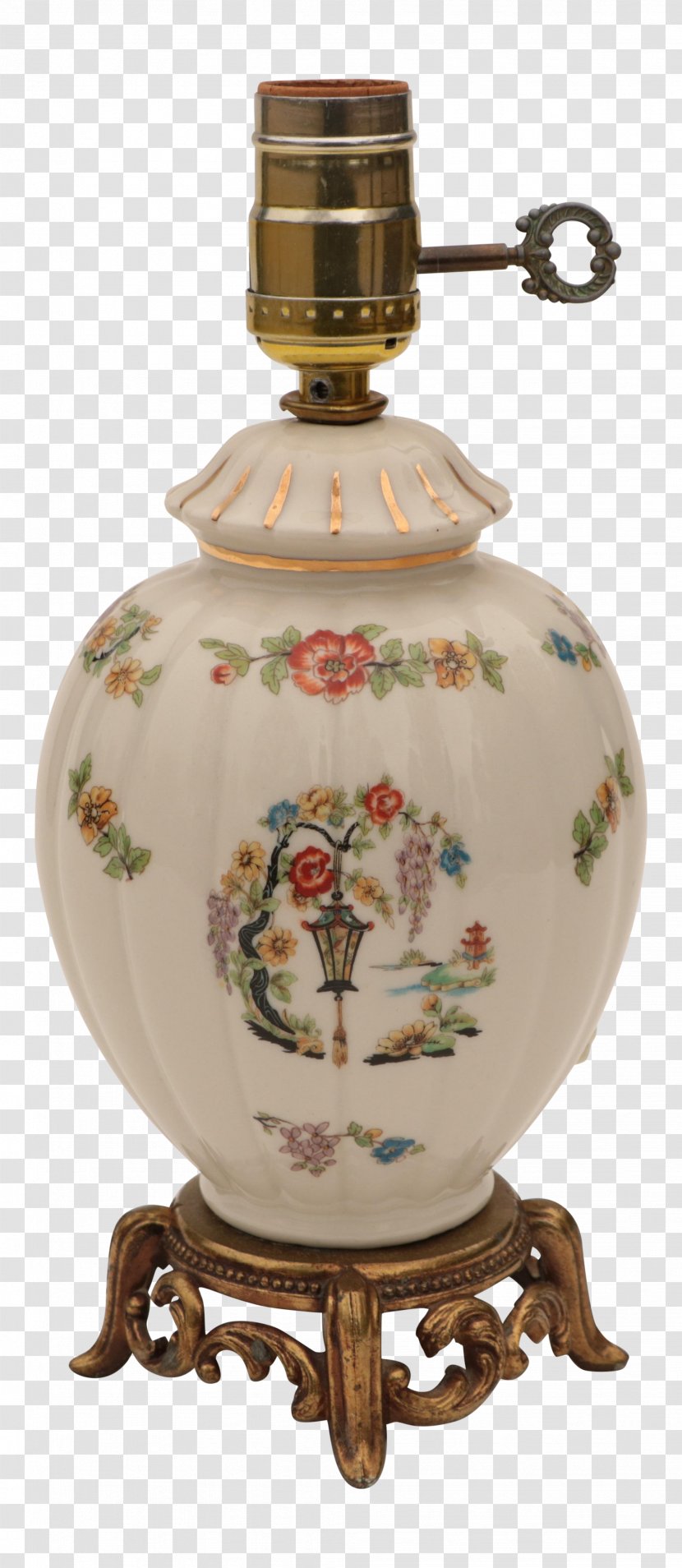 Ceramic Glass Bottle Porcelain Vase Tableware - Chinese Lantern Transparent PNG