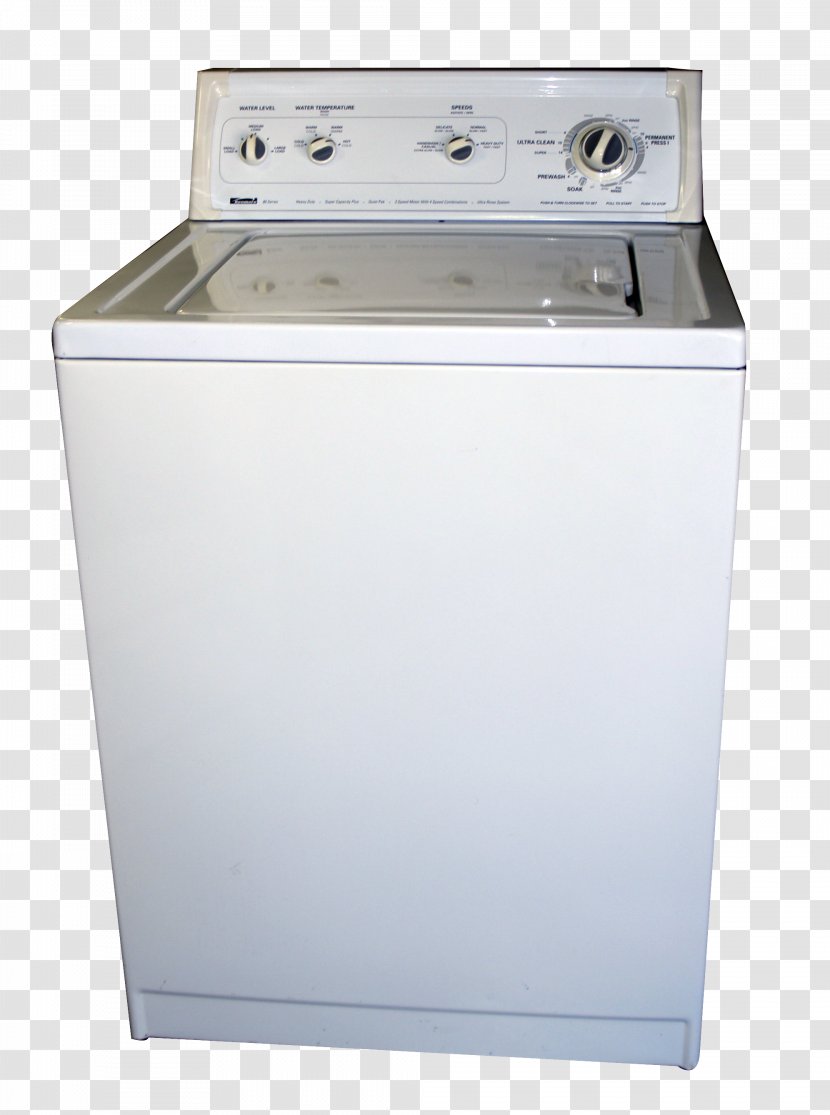 Home Appliance Major Laundry Washing Machines Clothes Dryer - Machine Appliances Transparent PNG