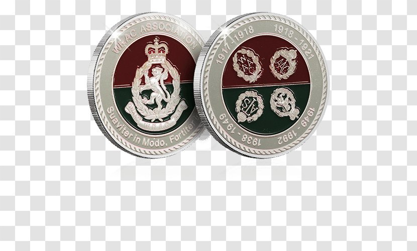 Silver Coin Emblem Transparent PNG