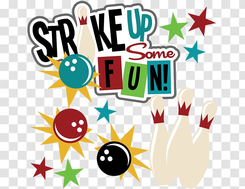 Strike Bowling Pin Clip Art - Text - Cliparts Transparent PNG