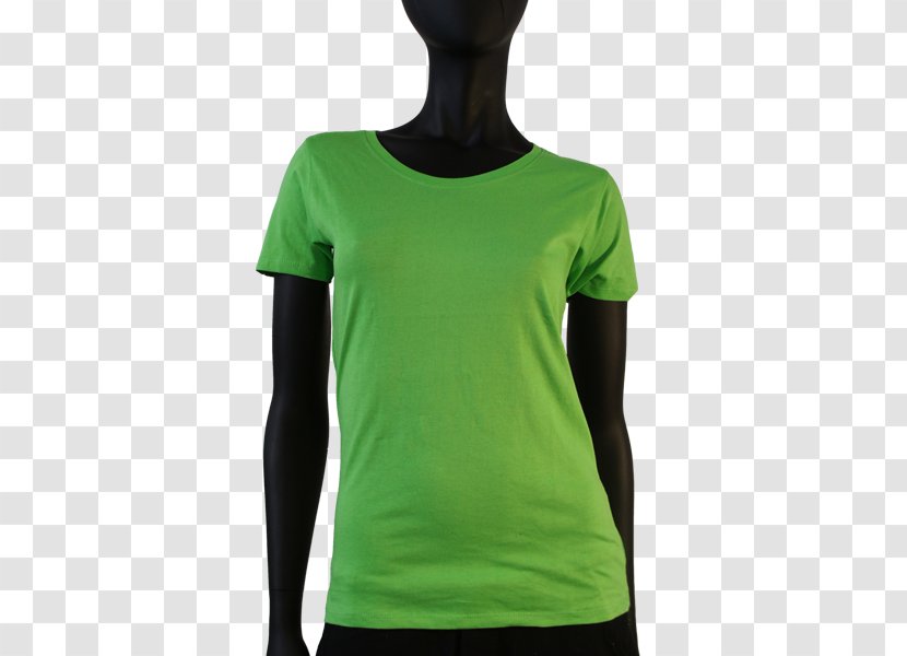 T-shirt Shoulder Sleeve - Tshirt - Citron Vert Transparent PNG