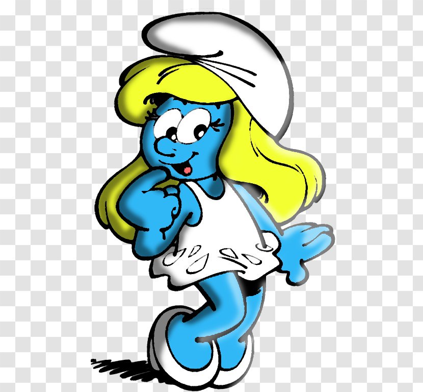 Smurfette Papa Smurf The Smurfs Vexy Hefty - Comics Transparent PNG