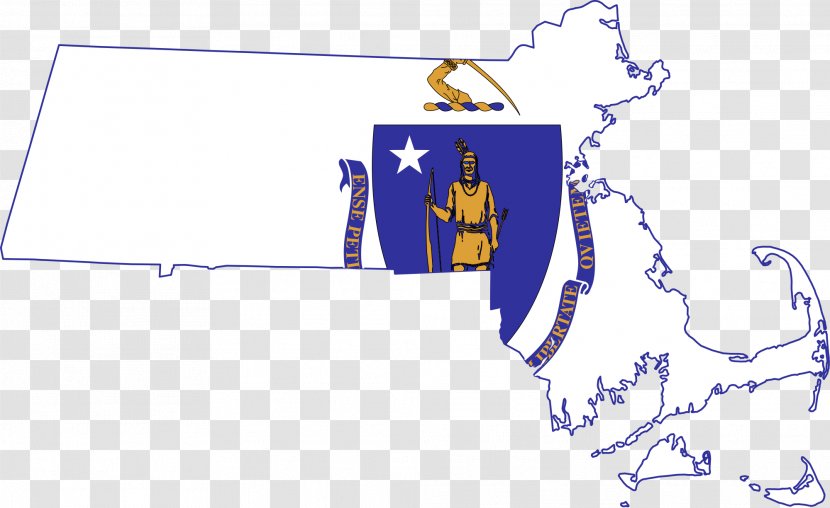 Flag Of Massachusetts U.S. State Symbol Logo Transparent PNG
