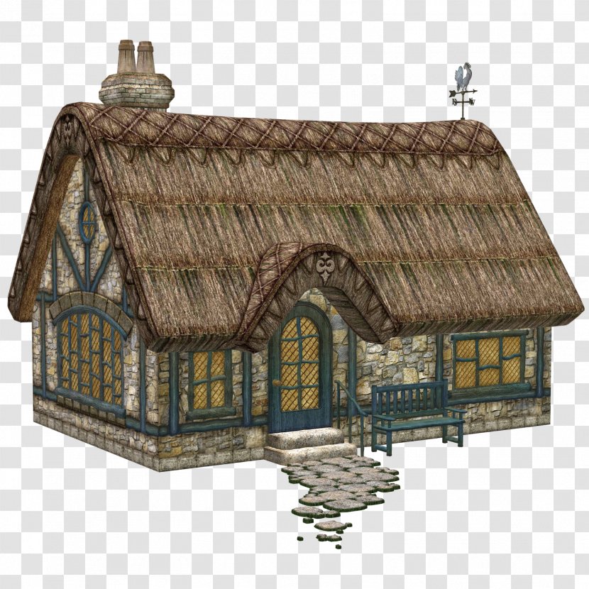House Cottage Clip Art Transparent PNG