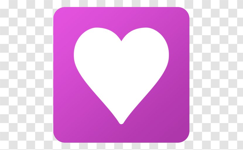 Pink Heart Purple Violet Magenta - Lovedsgn Transparent PNG