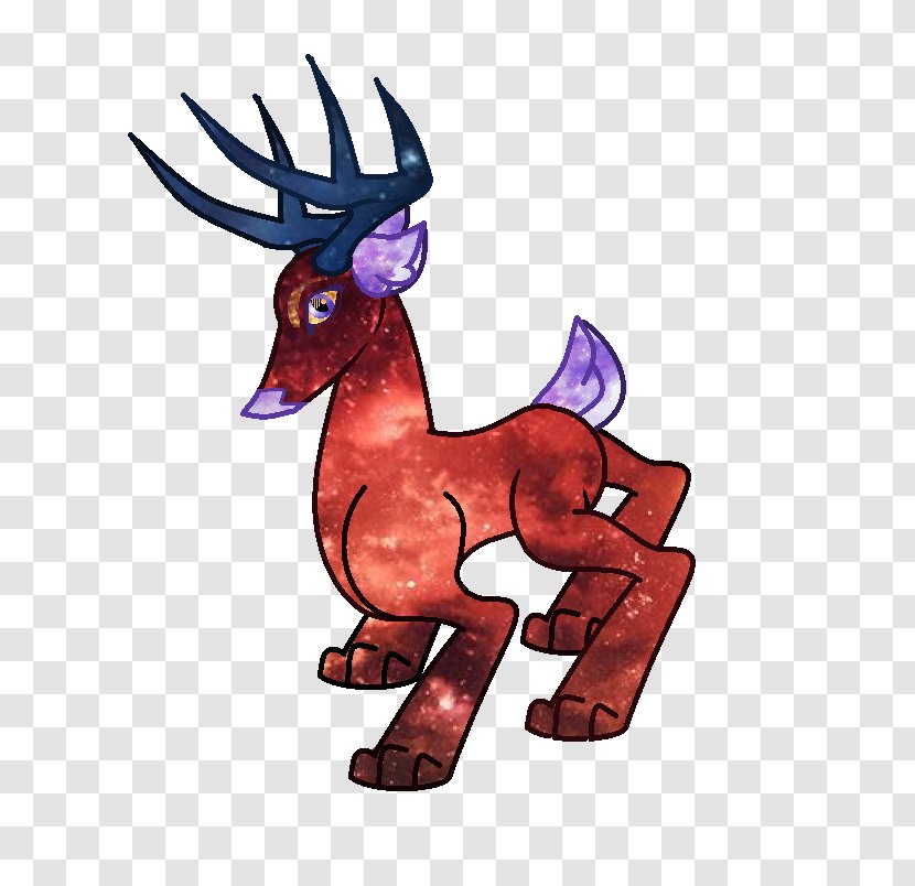 Reindeer Horse Antler Art Character Transparent PNG