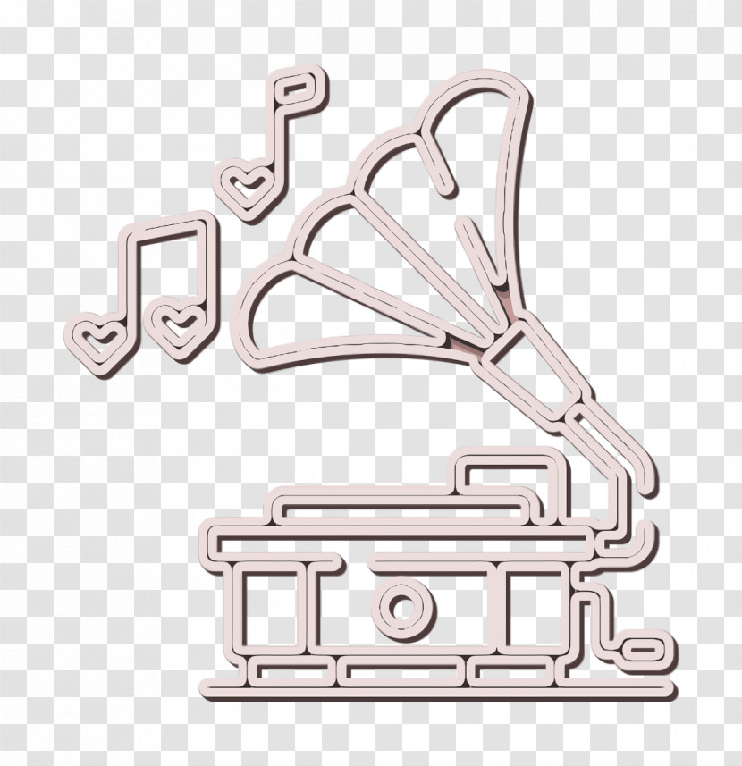 Track Icon Gramophone Icon Wedding Icon Transparent PNG