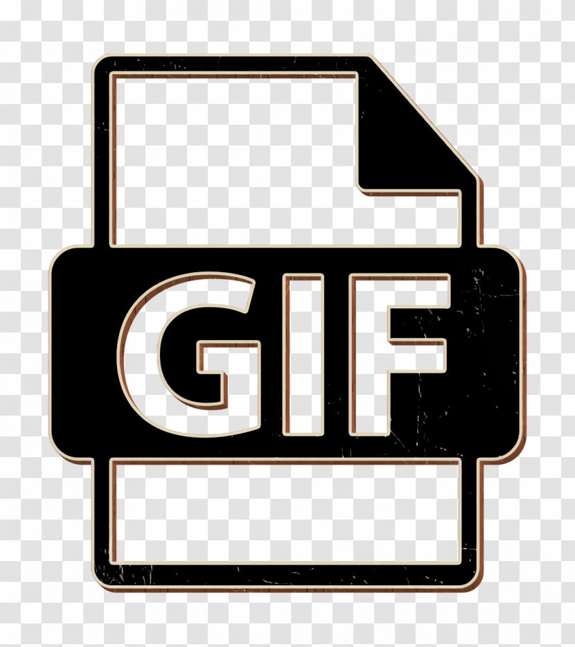 Gif Icon Interface Icon File Formats Text Icon Transparent PNG