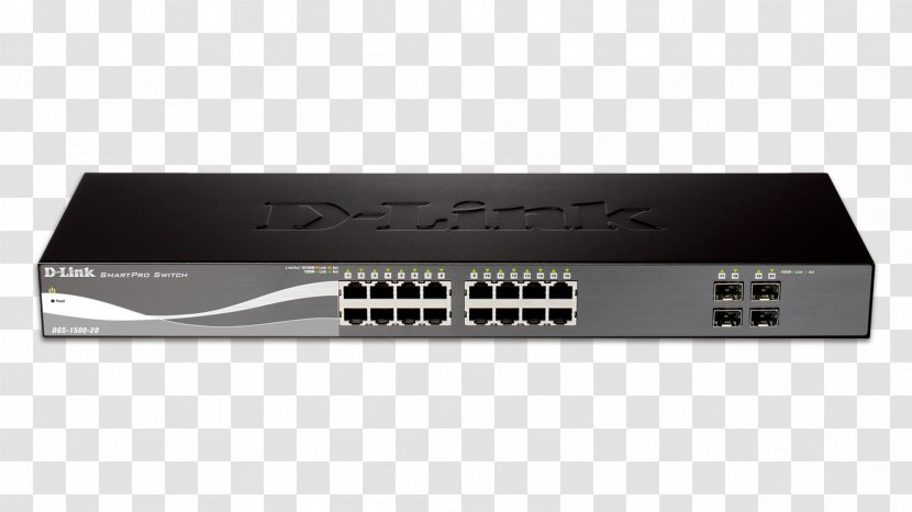 Router Ethernet Hub Network Switch D-Link Wireless Access Points - Electronic Device - Ports Transparent PNG