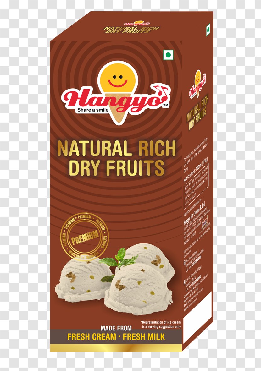 Ice Cream Kulfi Food Flavor - Chocolate Bar - Dry Fruit Transparent PNG