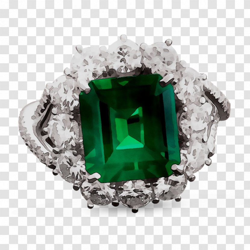 Product Design Ring Emerald M Therapeutic Riding Center - Silver - Platinum Transparent PNG