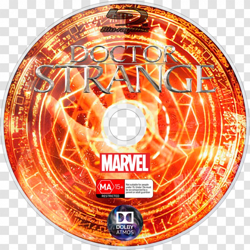 Doctor Strange Marvel Cinematic Universe Film Iron Man Desktop Wallpaper - Orange - Dr Magic Circle Transparent PNG
