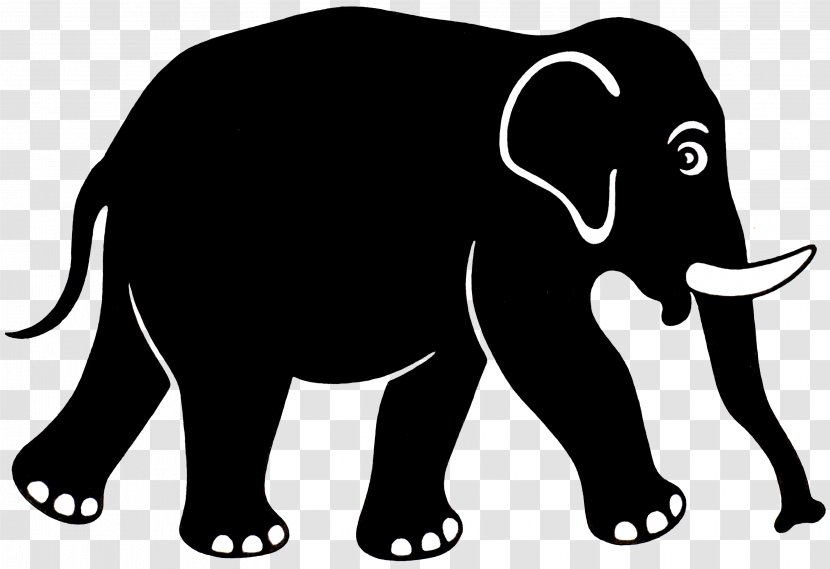 African Elephant Borneo White Clip Art - Mammal - Elephants Transparent PNG