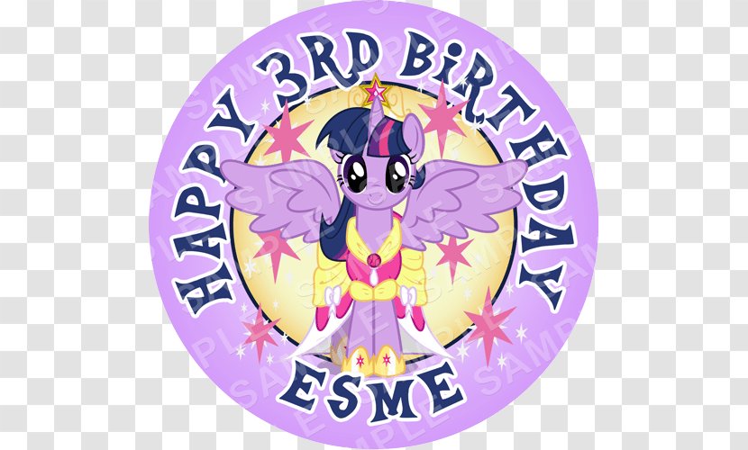 Twilight Sparkle Pony Equestria Canterlot Winged Unicorn - Deviantart - Cake Top Transparent PNG