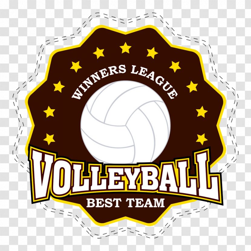 Volleyball Sport Logo - Ball Game Transparent PNG