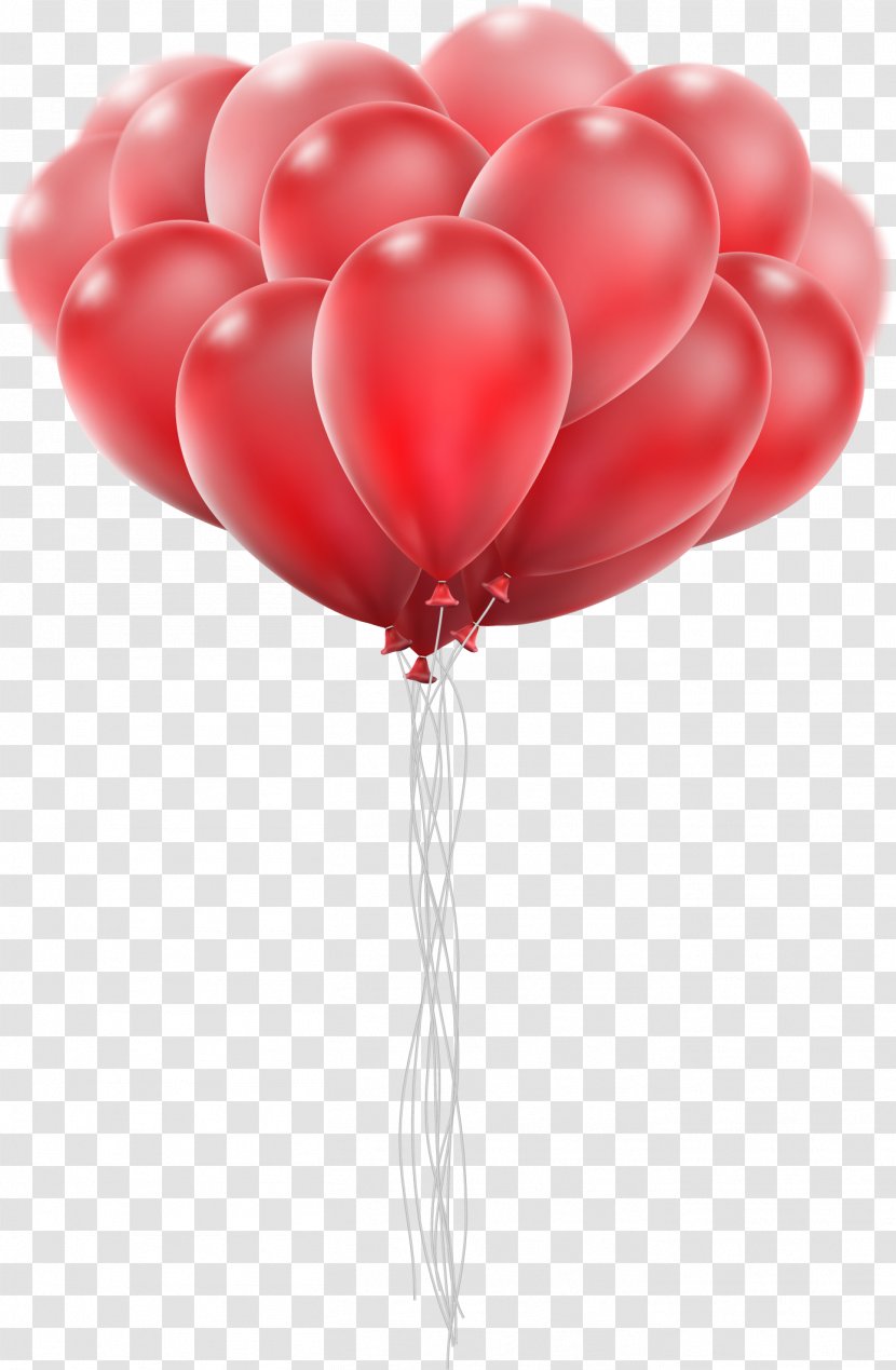 Balloon Clip Art - Heart - Love Transparent PNG
