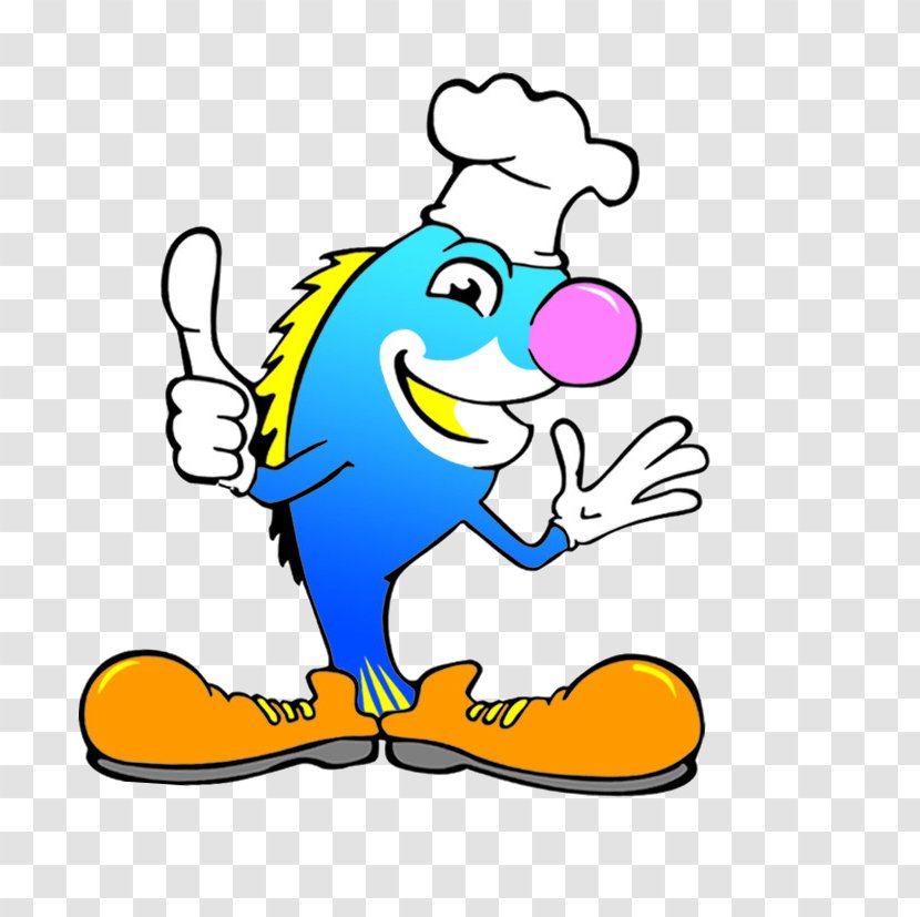 Animation - Food - Fish Cooks Transparent PNG