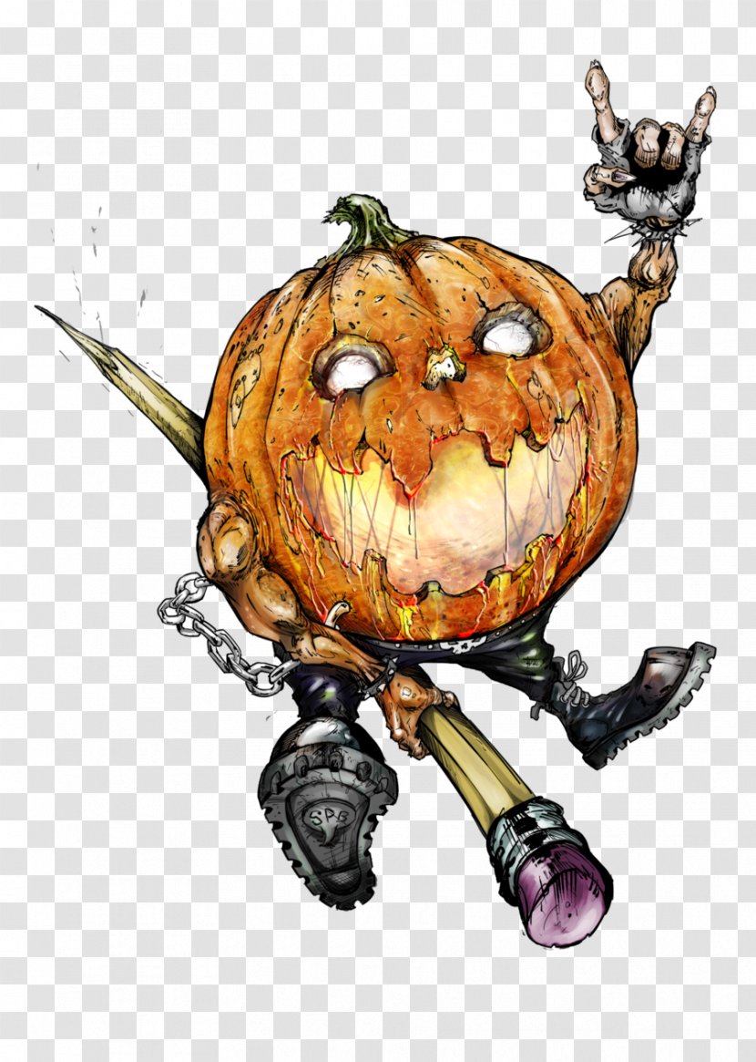 Calabaza Pumpkin Cartoon - Halloween - Yak Transparent PNG