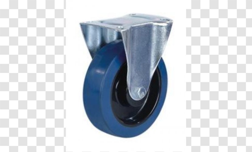 Wheel Caster Plastic Polyurethane Furniture - Auto Part - Blue Transparent PNG