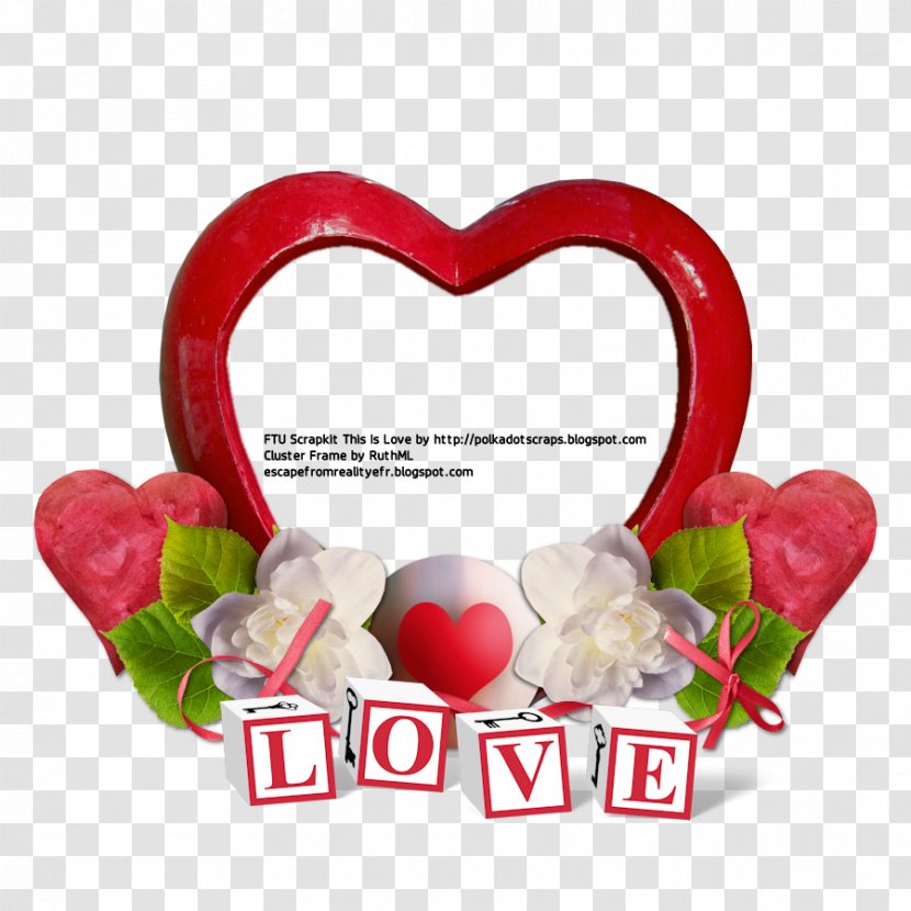 Love Picture Frames Valentine's Day - Petal Transparent PNG