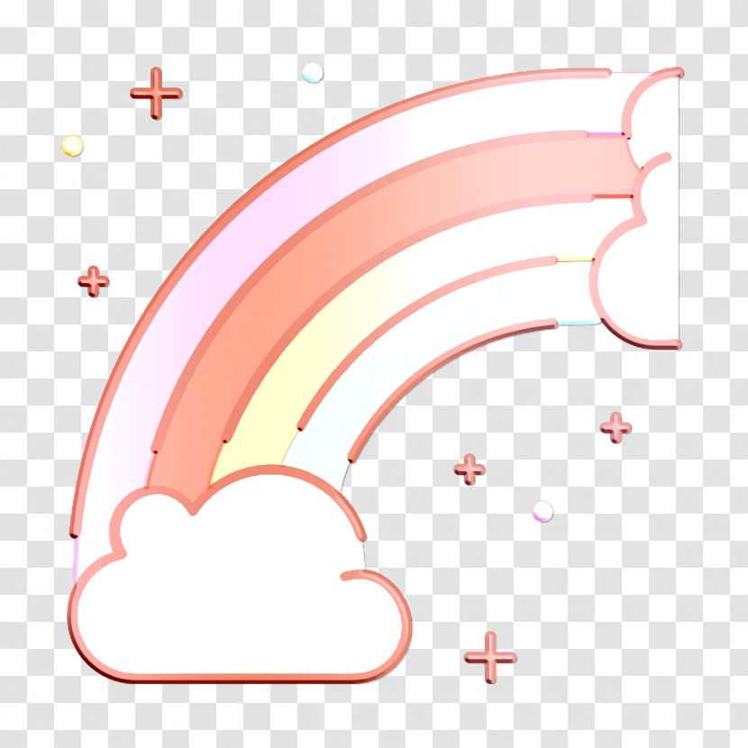 Rainbow Icon Fantasy Icon Transparent PNG