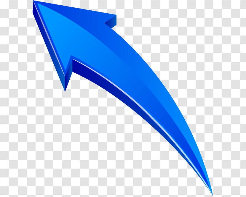Blue Fin Electric Logo Wing Transparent PNG