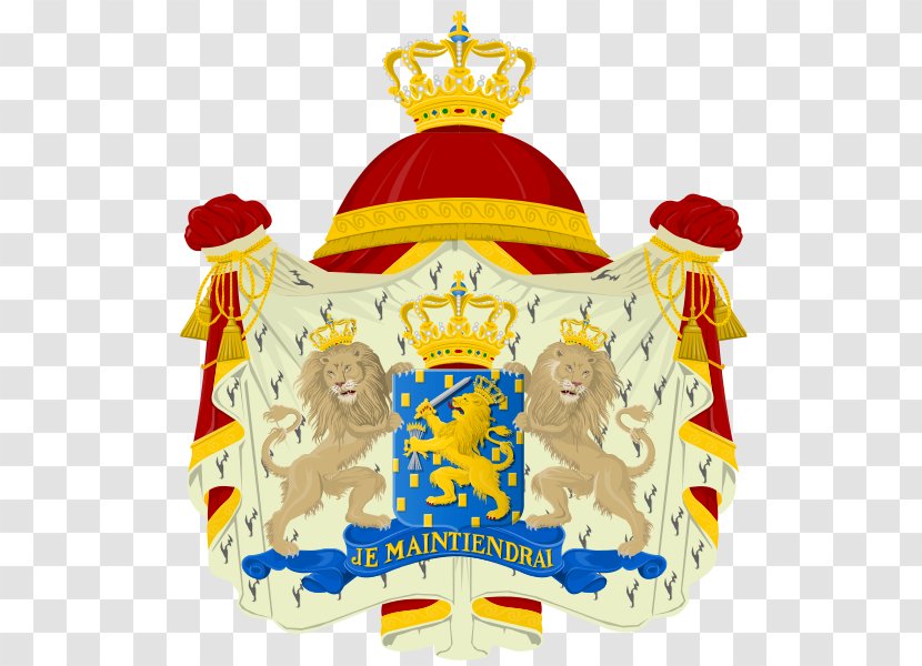 Grand Duchy Of Flandrensis Coat Arms The Netherlands Mantle And Pavilion - Crown Transparent PNG