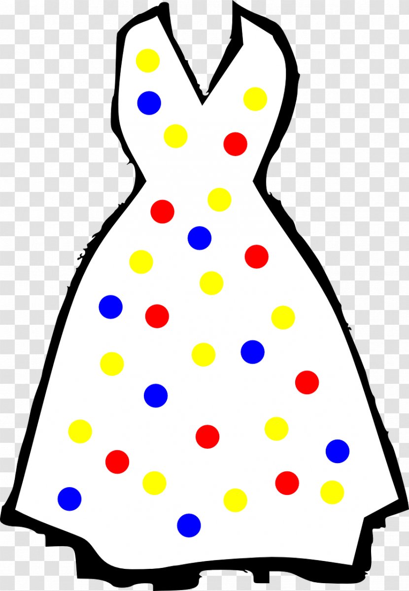 Polka Dot The Dress Clip Art - Shirt Transparent PNG