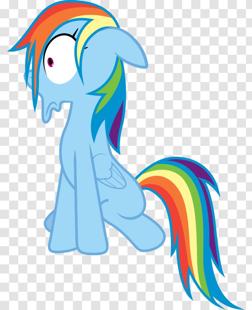 Rainbow Dash Pinkie Pie Pony Rarity - Fictional Character - Freak Out Transparent PNG