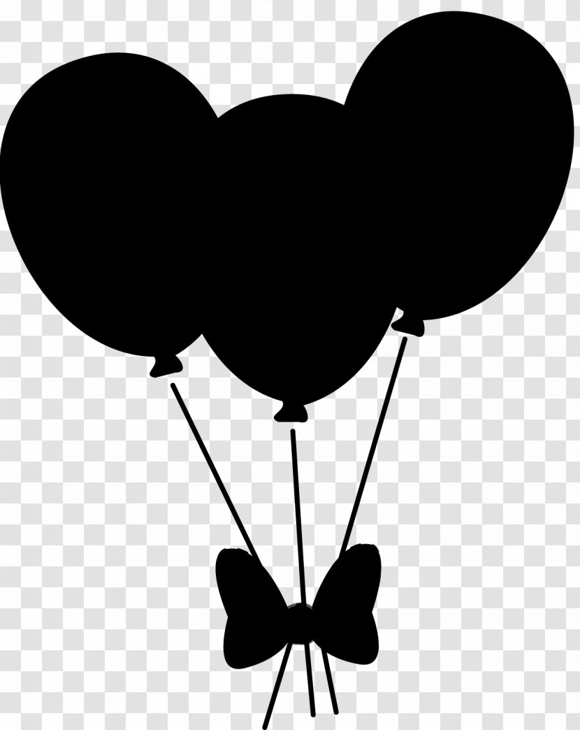 Clip Art Line Heart Balloon M-095 - Monochrome Photography Transparent PNG