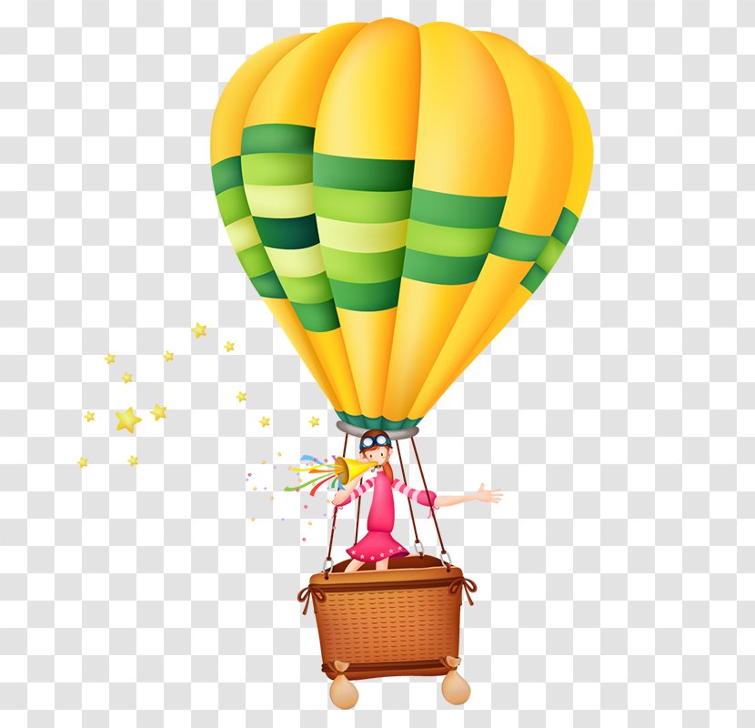 Hot Air Balloon - Recreation - Aerostat Party Supply Transparent PNG