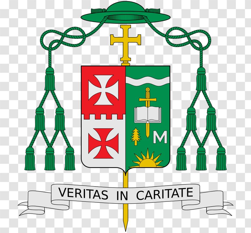 Coat Of Arms Bishop Catholicism Priest Diocese - Michael Joseph Bransfield - White River Paintball Indianapolis Indiana Transparent PNG