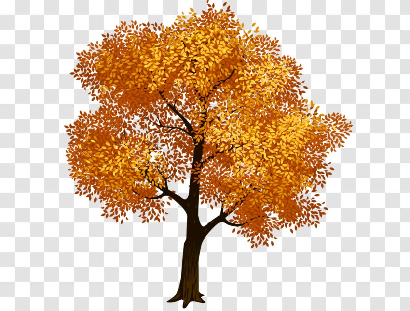 Clip Art Fall Tree Image Transparent PNG
