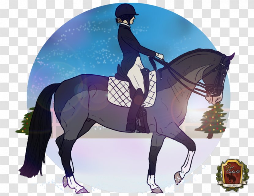 Stallion Hunt Seat Mustang Bridle Mare - Mammal Transparent PNG