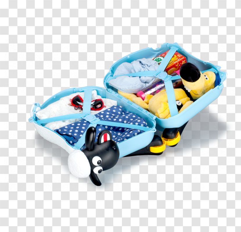 Trunki Ride-On Suitcase Travel Sheep Trolley - Wallace And Gromit Transparent PNG