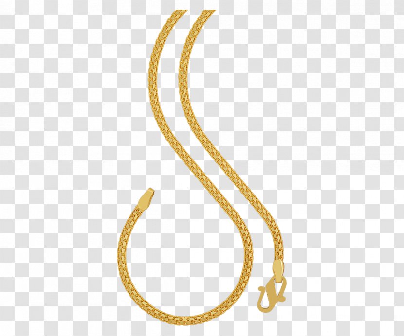 Orra Jewellery Chain Necklace Gold Transparent PNG