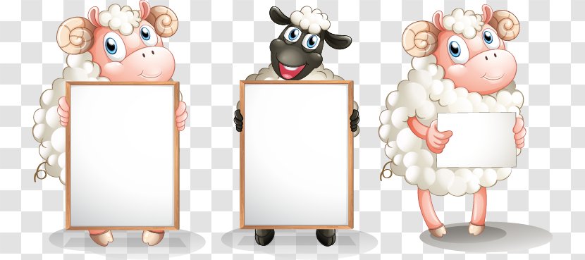 Sheep Royalty-free Stock Photography Illustration - Stockxchng - Hand-painted Cartoon Pattern Transparent PNG