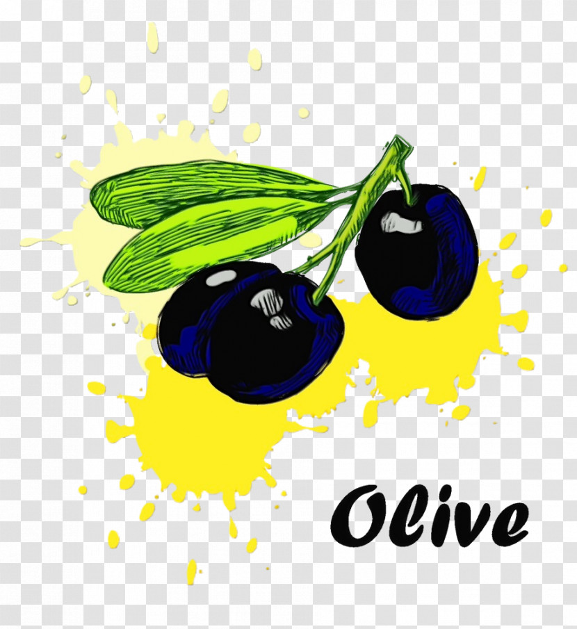 Fruit European Plum Olive Plant Berry Transparent PNG