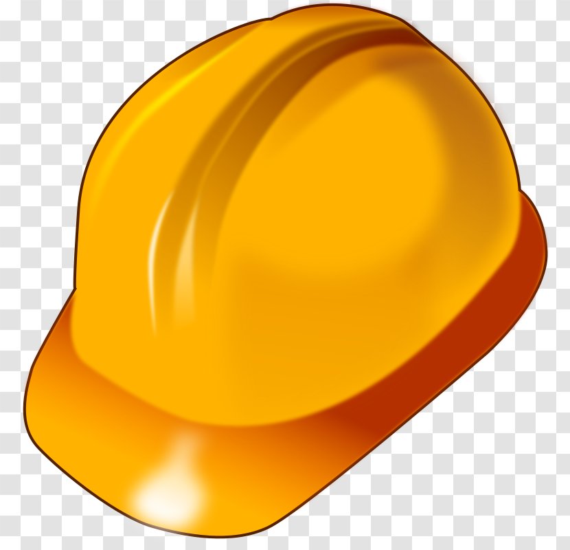 Hard Hat Laborer Clip Art - Construction Cliparts Transparent PNG