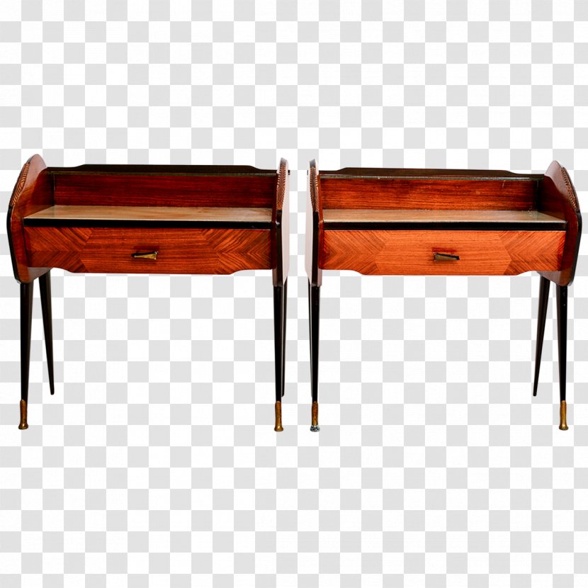 Bedside Tables Furniture Designer 1940s - Desk - Bed Top View Transparent PNG