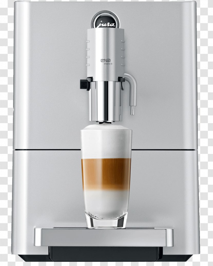 Espresso Jura ENA Micro 9 Cappuccino Coffee Cafe Transparent PNG
