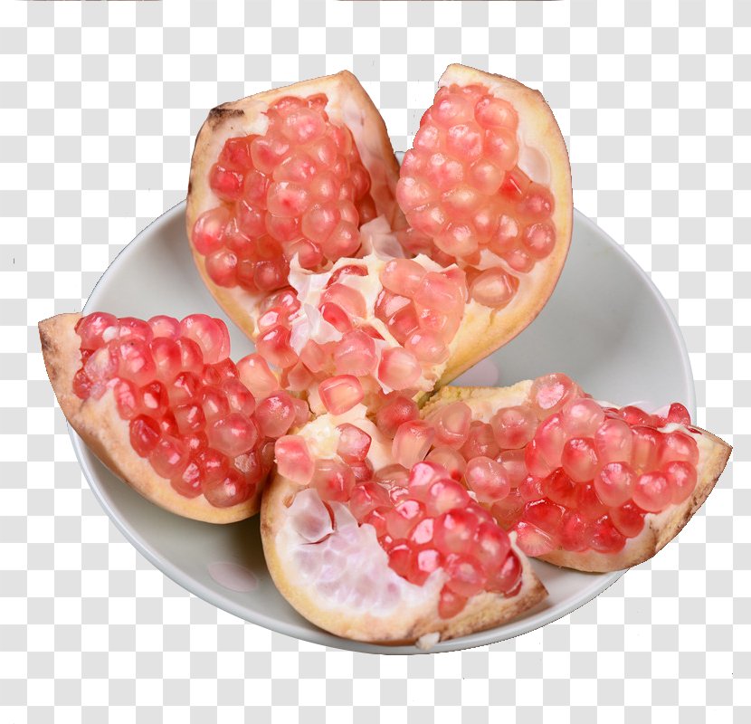 Pomegranate Juice Strawberry Fruit - A Transparent PNG