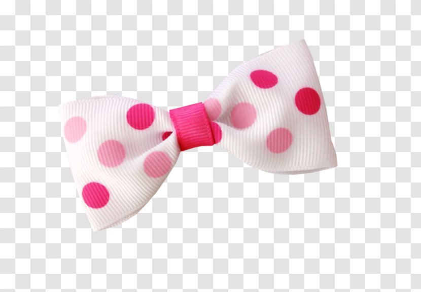 Bow Tie Polka Dot Pink M - Starlight Element Transparent PNG