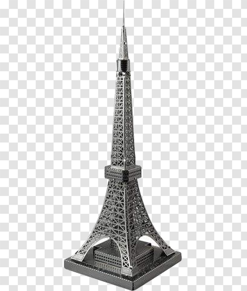 Tokyo Tower Skytree Eiffel Jigsaw Puzzle - Metal Physical Model Transparent PNG