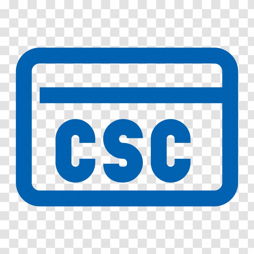 Card Security Code Credit - Blue - Policy Transparent PNG