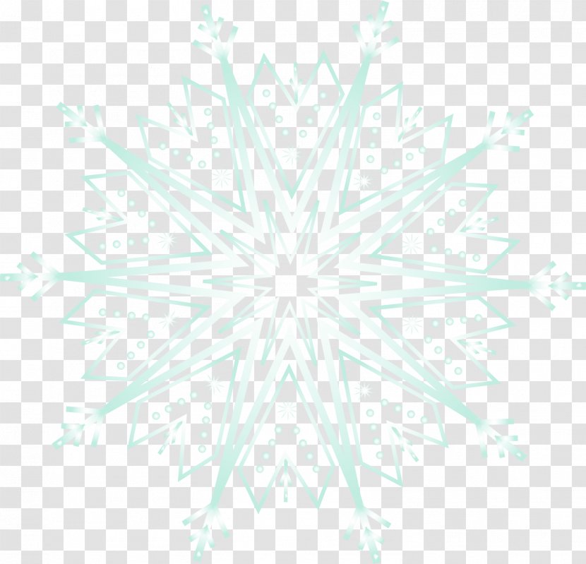 Cartoon Blue Snowflake - Purple - Wallpaper Transparent PNG