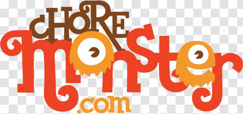 ChoreMonster Logo Font Vector Graphics - Text - Monster Transparent PNG