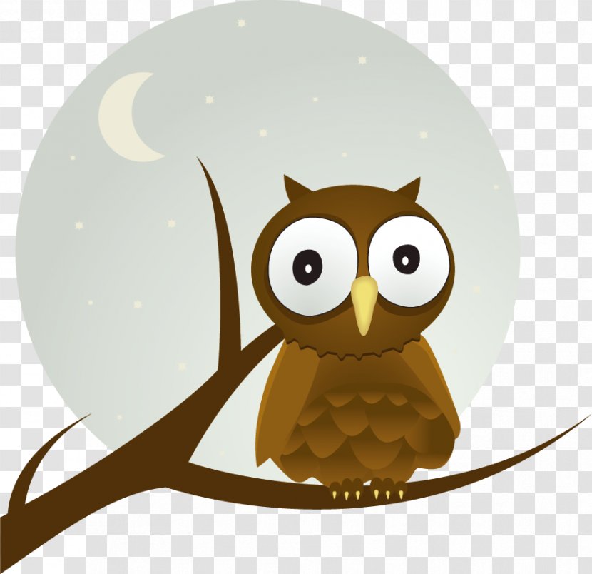 Owl Bird Sticker Drawing Adhesive - Fall Season Transparent PNG