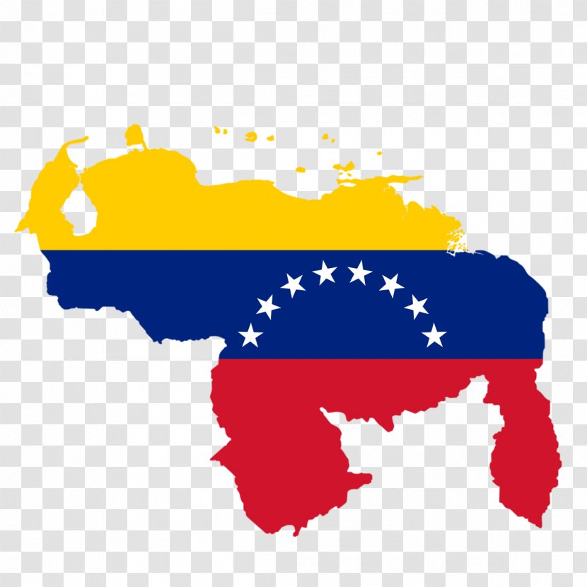 Flag Of Venezuela Map Transparent PNG