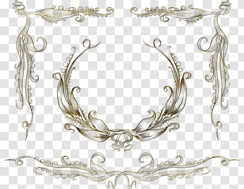Silver Necklace Metal - Annulus - Curve Transparent PNG